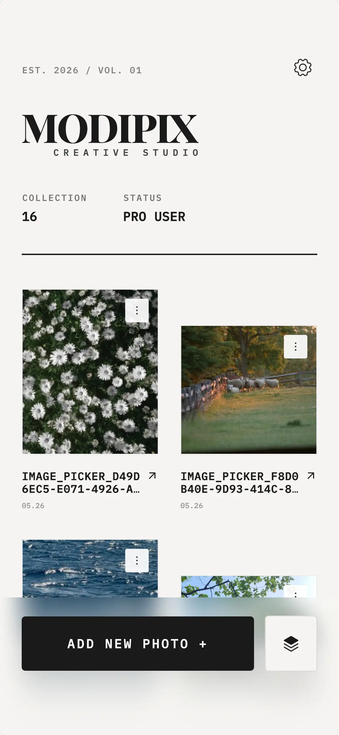 Modipix cinematic film preset applied to a travel landscape photo